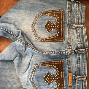 Western Vintage Cowgirl Tuff Jeans 32 regular